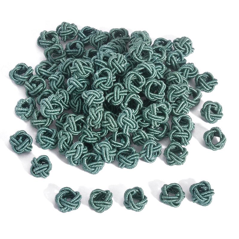 Renkli Spiral Düğüm Kendin Yap Bileklik Malzemeleri: Kırmızı El Yapımı Dokuma İp, Örgülü Halat Aksesuarlı