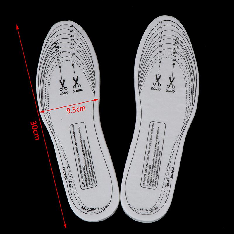 Thin Insole Breathable Sweat Absorbing Comfortable Shock Sport Shoes Pad