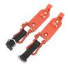 2 Pcs Roof Rack Shovel Holder Heavy Duty Metal Rubber Clamp Mounting Kit for Car Truck Garage Orange