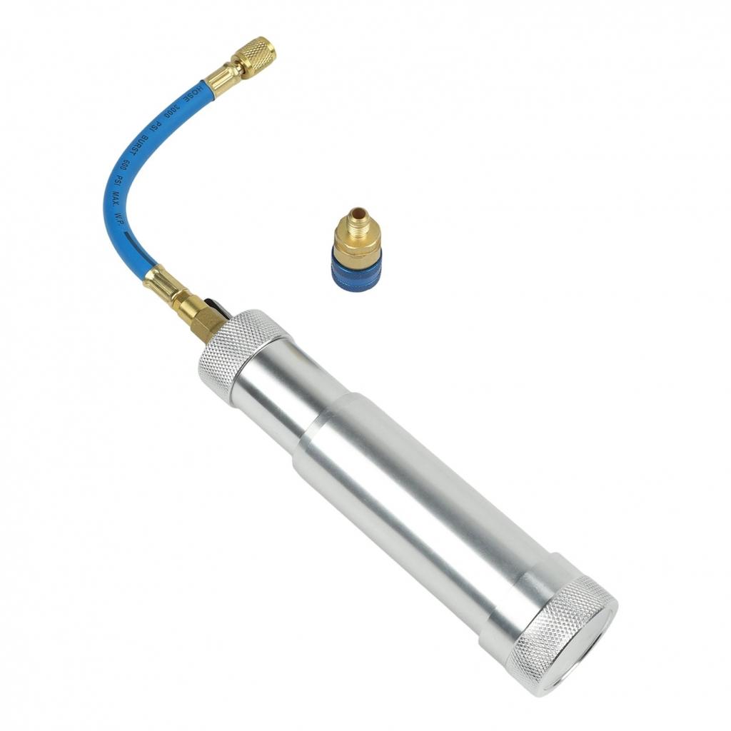 Aluminum Alloy Construction AC Oil Injector Kit HVAC Dye Injector