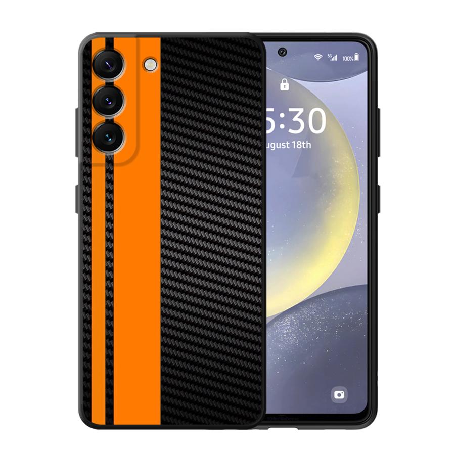 Geometrische Kohlefaserhülle für Samsung Galaxy A57 A23 A25 A37 A22 A55 A53 A35 A26 A52 A36 A32 A24 A73 A51 Handyhülle A72 A71