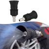 Rubberized 40 Degree Pressure Washer Nozzle with Stainless Steel Interior for Long Lasting Use and Splash Reduction