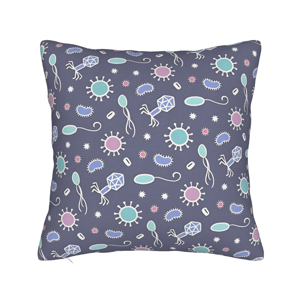 Funky Placenta Pillowcase Polyester Cushion Cover Iui Fertility Treatment Pattern Throw Pillow Case Cover Seater Square 45X45Cm