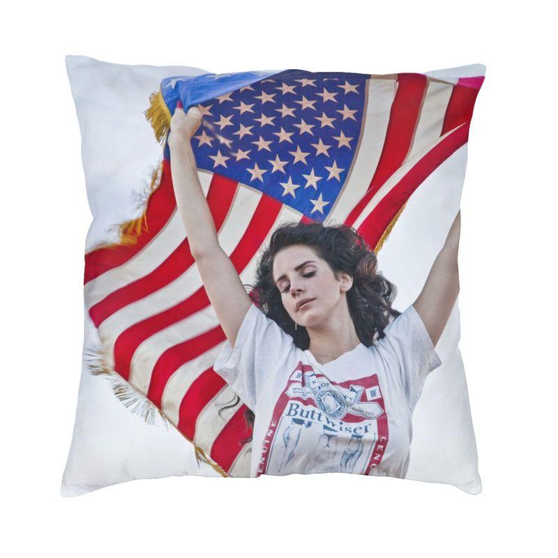 

Fashion Jesus Lana Del Rey Cushion Cover 45x45 Velvet Throw Pillow Case for Sofa Car Square Pillowcase Bedroom Decoration 30x30cm