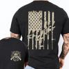 T-shirt Basic con Girocollo Patriottica Americana con One Nation Under God Regalo per Me