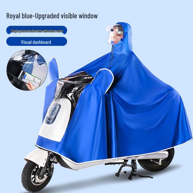 Thickened Waterproof Poncho for Electric Cars & Motorcycles