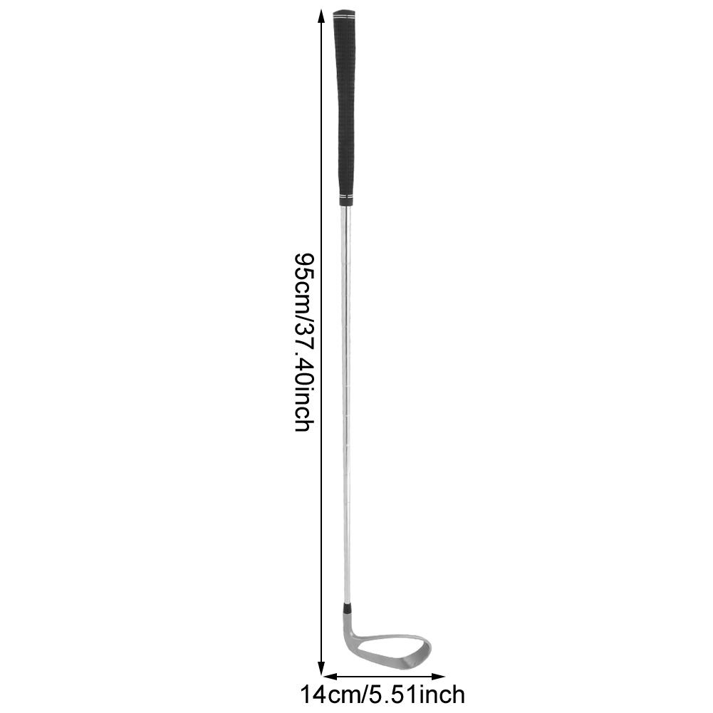 Portable Lightweight Stainless Steel Golf Swing Assist Trainer Good Shooting Practice Stick Rod