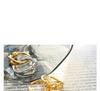 Minimalist European Gold-Plated Titanium Steel Link Ring for Men & Women