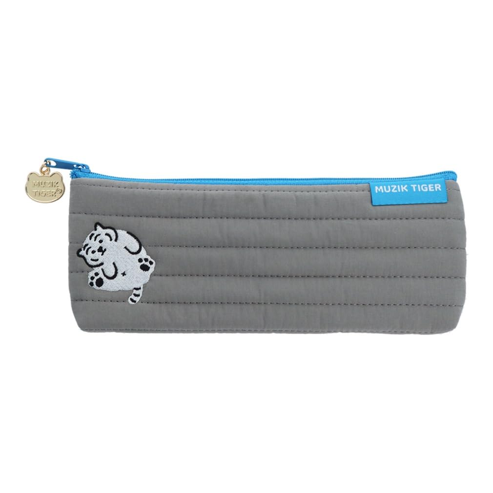 

Sun-Star Stationery MUZIKTIGER Flat Pencil Case, B Pattern, S1427032