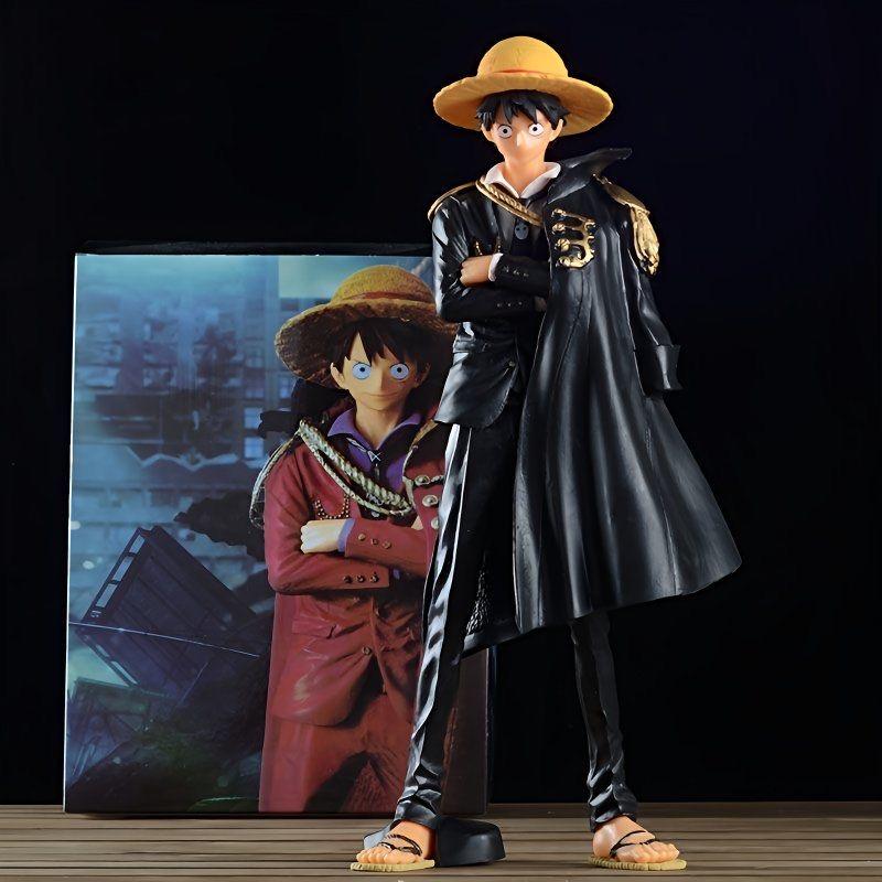 

Фігурка персонажа аніме One Piece Луффі - Колекція персонажів аніме настільна прикраса для авто висота 25см 25CM чорний