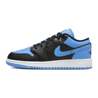 Zapatillas Air 1 Low GS University Blue para Niños Negro Blanco 553560-041
