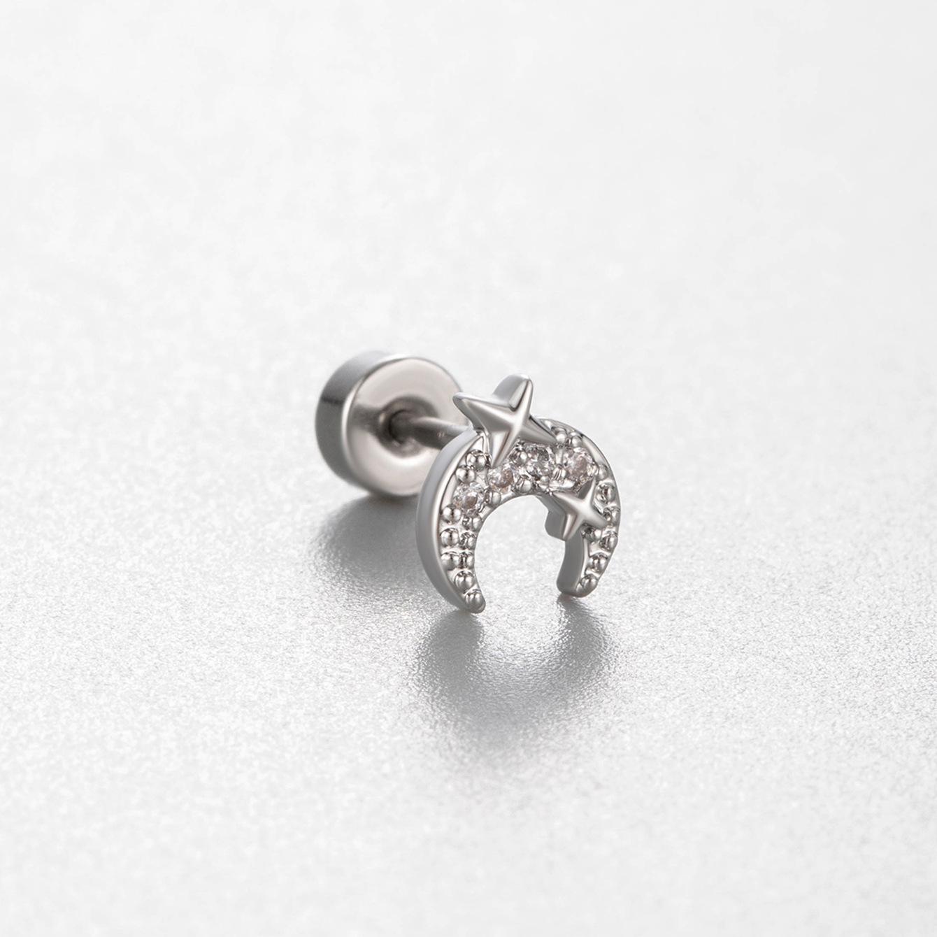 

Серьги-пусеты из титановой стали Henson - Милый, Нишевый Дизайн Высокого Класса