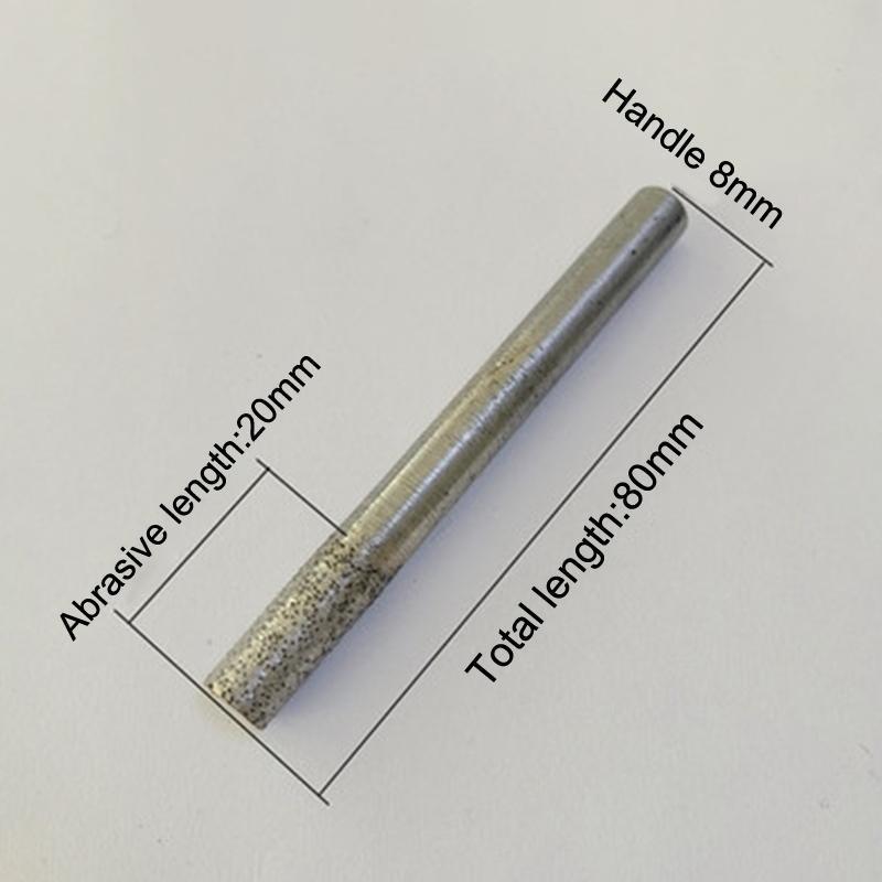 Frézovací bit pro sintrovaný kámen, plochá gravírovací fréza, čelní fréza, CNC gravírovací nástroje, nůž pro žulu a mramor