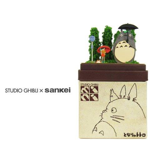 Sankei Giant Bean Bag Chairs Studio Ghibli Mini My Neighbor Totoro Totoro and Bus Stop Non-Scale Paper Craft MP07-03