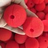 200/1 pièce Nez de Clown Rouge Bricolage Boules Éponge Mousse Accessoires Déguisement Cosplay Performance Cirque Amusante Fête Halloween Fournitures de Décoration