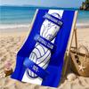 Birming-ham Football Club Bedrucktes Mikrofaser-Strandtuch, Weich und Saugfähig, Schnelltrocknend, Ideal für Sommerreisen, Strand-Essentials, Schwimmbad