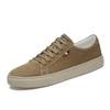 Extra Large Men’s Casual Sneakers - Suede & Leather, Korean Style, Sizes 45-49