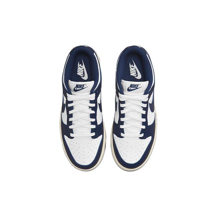 Nike  Dunk Low Vintage Navy Women Sneakers Blue White Midnight-Navy DD1503-115
