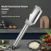 Stainless Steel Vegetable Peeler Multi-Function Fruit Potato Peeler for Pineapple Pumpkin Sugarcane Ergonomic Bottle Opener Rust-Proof Essential