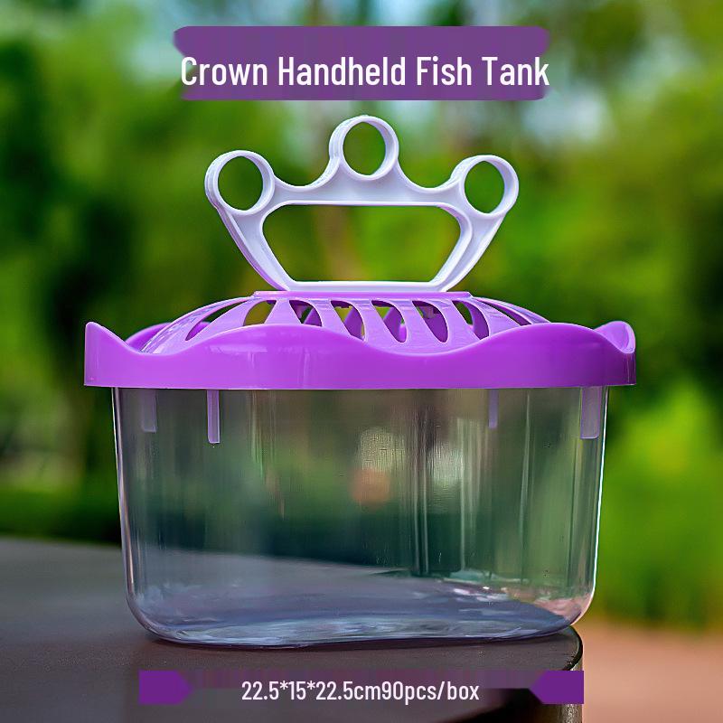 Portable Transparent Turtle & Reptile Tank – Small, Medium, Large