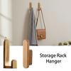 Solid Wood Wall Hook Rustic Wooden Hanging Decorations Hat Rack  Homestay Decor