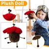Adorable Flower Plush Hanging Ornament, Soft Doll Keychain, Birthday Gift for , Family, and