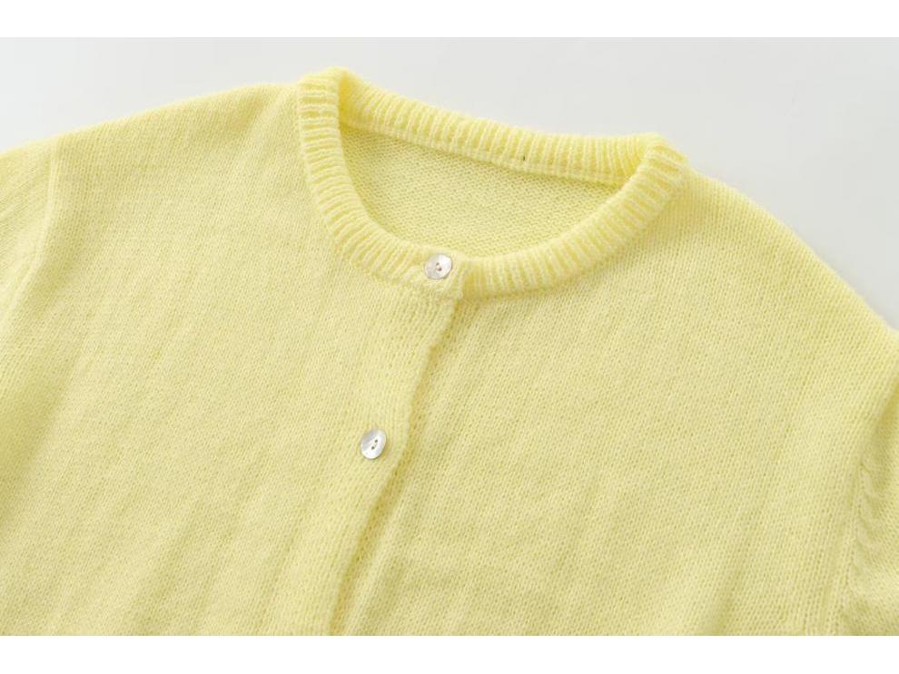 Autumn European & American Women's Street Fashion Knitted Cardigan