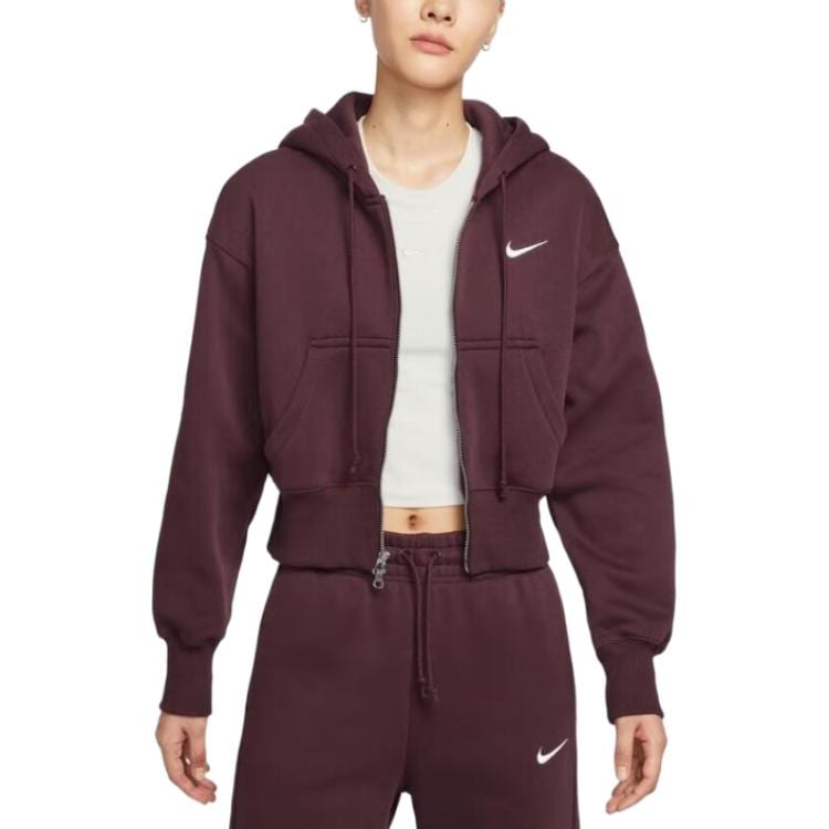 Nike NSW PHNX FLC CROP FZ