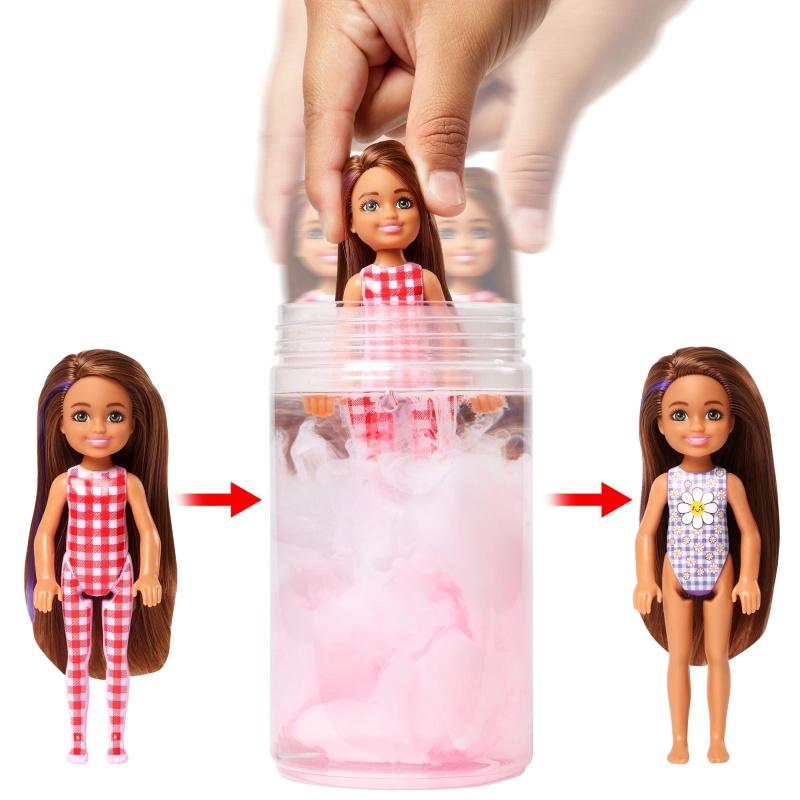 BARBIE Color Reveal Lalka Chelsea Piknik Niespodzianka MATTEL 
