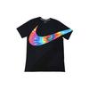 Sportswear Big Swoosh Tee Black Background Hook Short Sleeve Male Men's CI9348-010