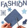 5~25Pcs Denim Iron-on Patches Repair Kit 100% Cotton Strongest Glue For Jeans and Clothing Inside&Outside Repair and Decoration