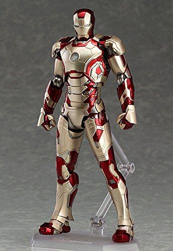 figma Iron Man 3 Iron Man Mark 42 Non-scale ABS & PVC Painted Movable Figure