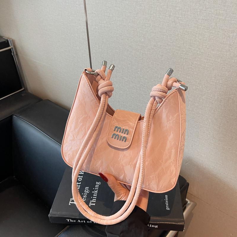 Underarm Bag Women's New Fashion High-end Sense Versatile Popular Shoulder Crossbody Bucket Bag