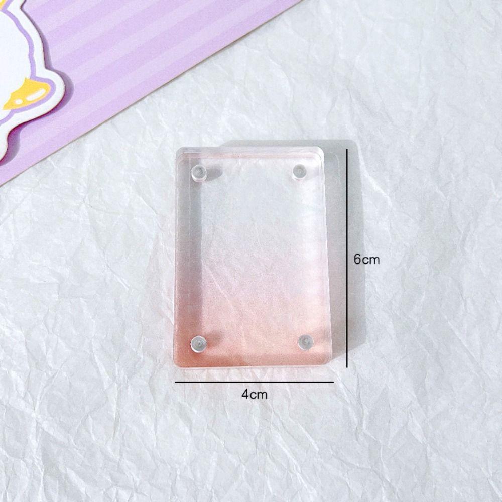 Высокопрозрачная DIY Мини-наклейка Пластина Гука Защита для фото Декор orange-1.2cm