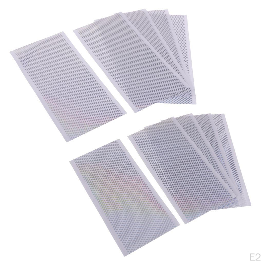 5 Pcs Fishing Ribbon Holographic Reflective DIY