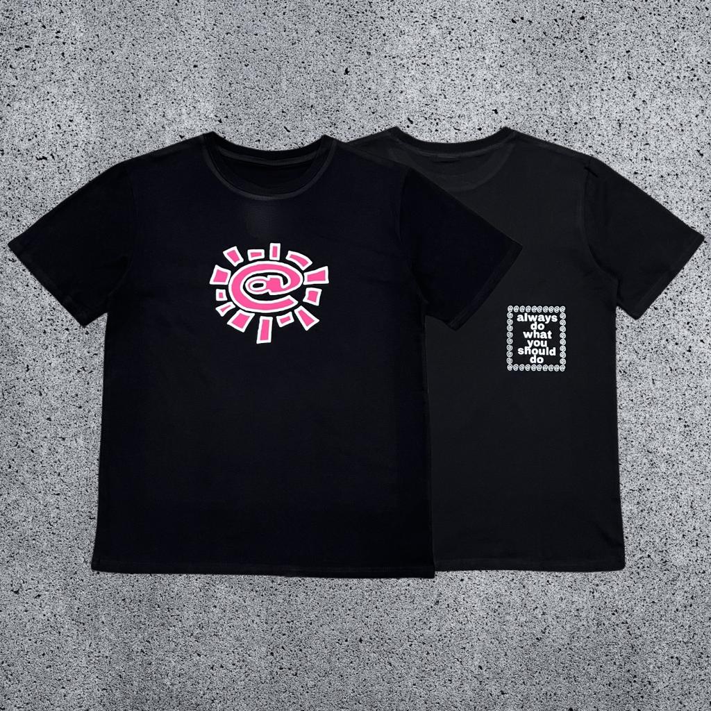Pop Ad Shortsleeved Wysd Talk Sun Roll Fun Printed American High Street Skateboard Cotton Roundneck Tshirt