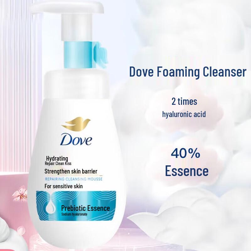 Dove Hydrating Amino Acid Cleansing Mousse Duo