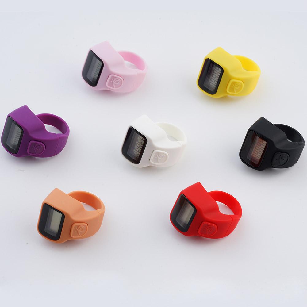 Fitness Electronic Finger Counter, Mini Digital Display Hand Tally Counter, Thumb-Operated Manual Count Tool, Accurate No