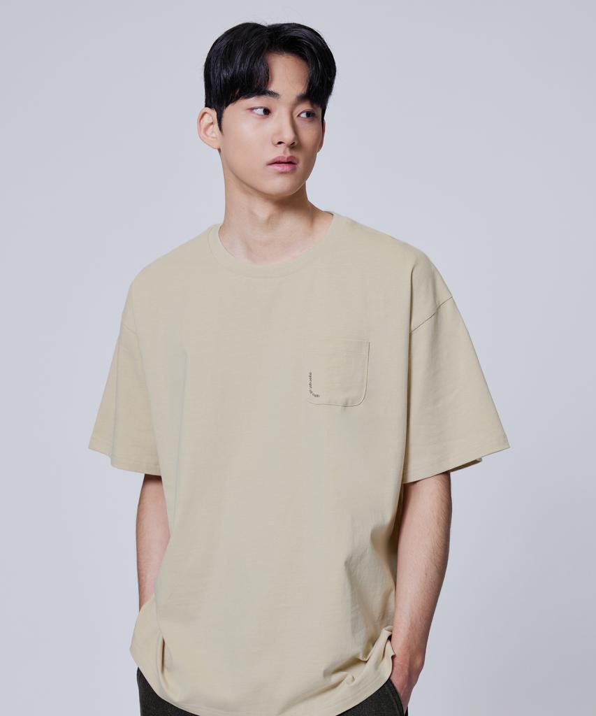 AGOD Racing Short Sleeve T-Shirt [Light Beige]