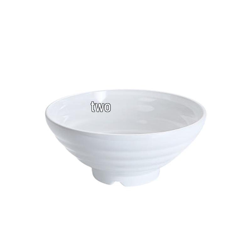 FISDDIS Melamine Noodle and Soup Bowl