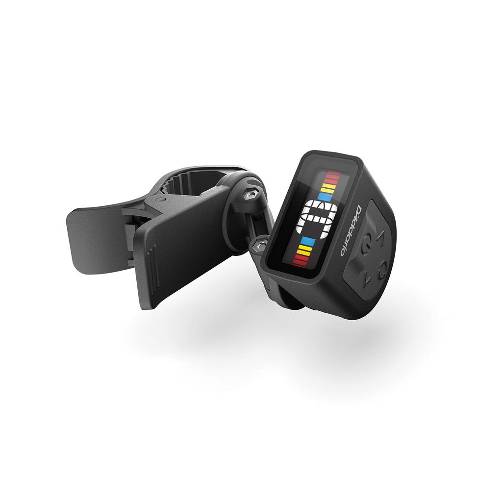 D'Addario NS Micro Universal Clip-on Tuner, Chromatic Type, Multi-Color Display, PW-CT-13