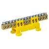 15-Way Yellow Terminal Block Cable Connector Wires