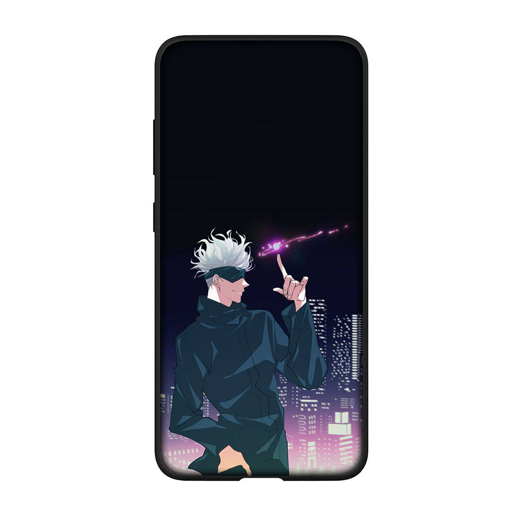for iPhone 17 16 15 Xiaomi Poco F7 F8 X7 X6 C85 C75 C71 Redmi Note 14 13 12 Pro Max 14C 13C 15C A3 A4 Phone Case Jujutsu Kaisen Gojo Satoru Wallpaper