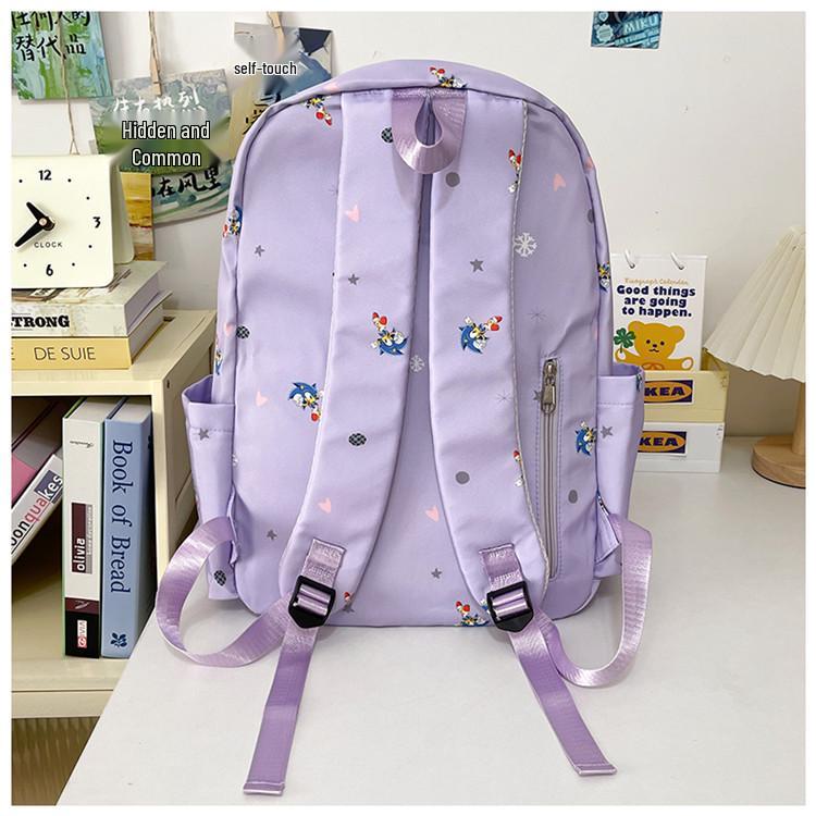 Sonic Kids' Backpack with Coin Pocket for School & Kindergarten