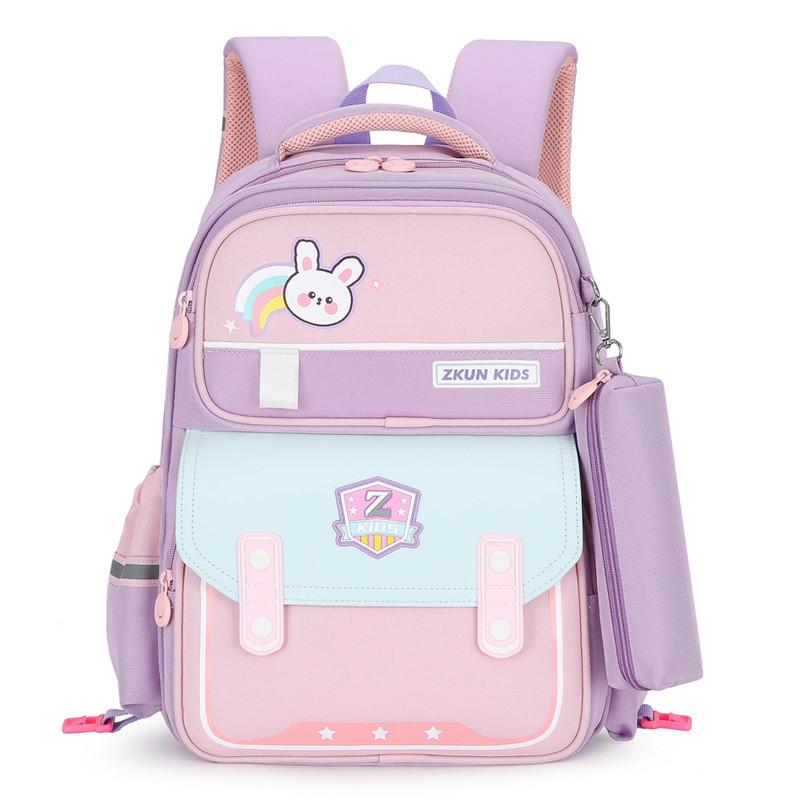 New Cartoon School Backpack For Kids Lightweight Spacious Ergonomic Design With Pencil Case And Accessories