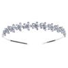Korean Style Light Luxury Zircon Headband Temperament Birthday Photo Studio Hair Accessories Fashionable Bride Wedding Dress Headwear