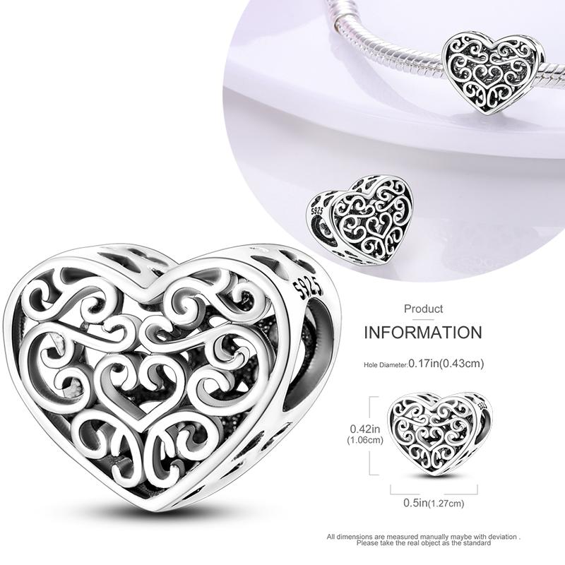 Copper Charms Beads Perfume Animal Butterfly Pendants Fit Original Bracelet Diy Jewelry