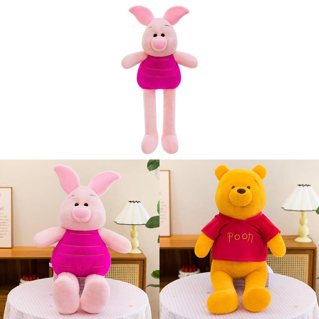 Ferkel Puuh Bär Plüschtier Großes Zeichentrickkissen Für Mädchen Kinder Geschenk