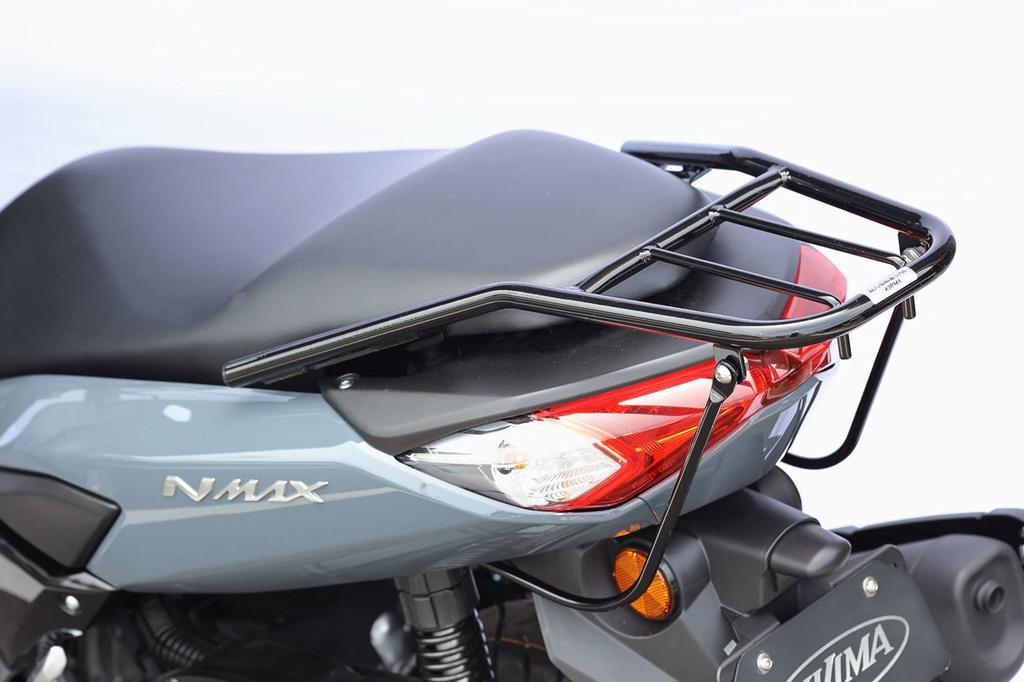 Kijima Motorcycle Parts Rear Carrier Rack Steel NMAX125 ('21-/8BJ-SEG6J) Black 210-2711