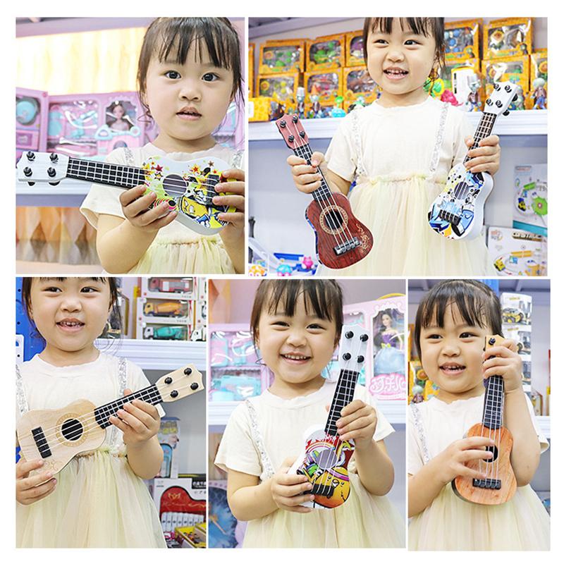 1Pc 4 String Mini Guitarra Musical Gifts Instruments Early Education Toys For Beginners Kids Children 21 Inch Ukulele